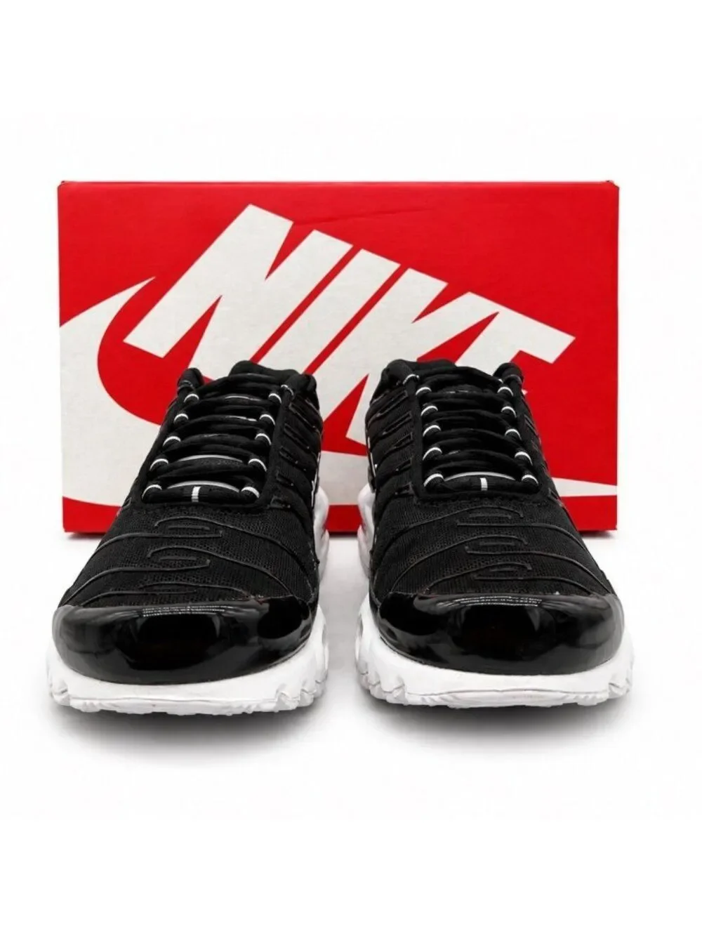 Nike Air Max Plus TN Black White Women’s 6.5 Running Shoes DM2362-001